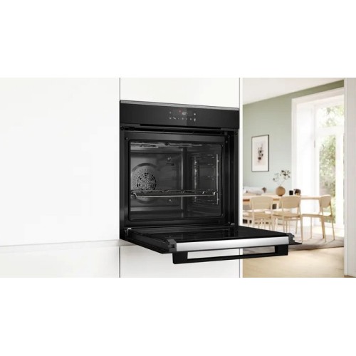 ΦΟΥΡΝΟΣ ΕΝΤΟΙΧΙΖΟΜΕΝΟΣ ΑΝΩ ΠΑΓΚΟΥ BOSCH HBA272BB3 (71LT / A+ / BLACK / ΟΘΟΝΗ / ΑΦΗΣ / AIRFRY & ΤΑΨΙ / ΠΥΡΟΛΥΣΗ / ΥΔΡΟΛΥΣΗ)